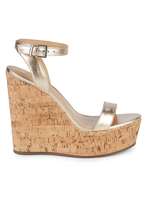 schutz cork wedges