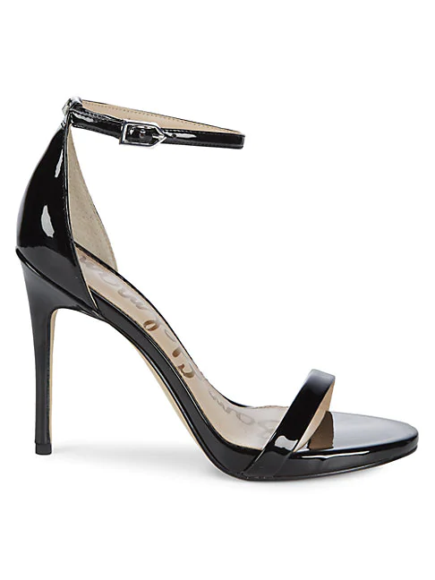 sam edelman patent leather sandals