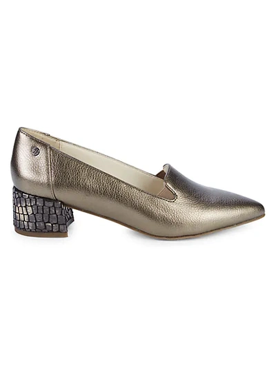 Shop Anne Klein Little Lady Point-toe Pumps In Taupe