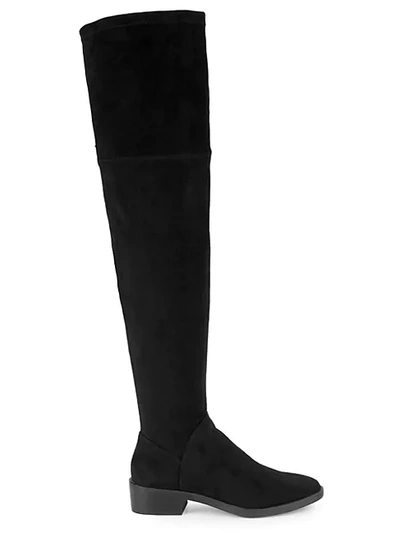 Shop Dolce Vita Trudy Over-the-knee Boots In Black Steel