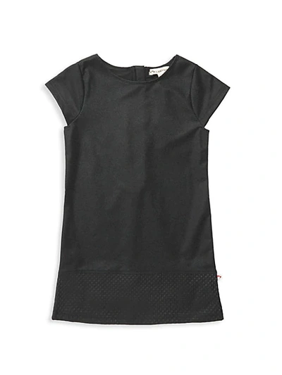 Shop Appaman Little Girl's & Girl's Zadie T-shirt Dress In Black
