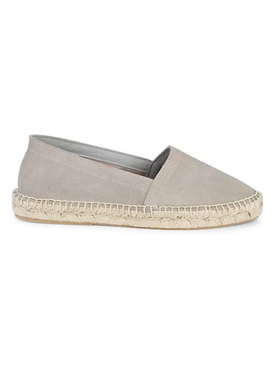 Shop Saks Fifth Avenue Amberes Suede Espadrilles In Cognac