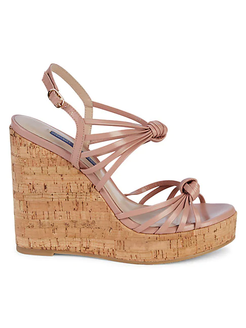 stuart weitzman cork wedges
