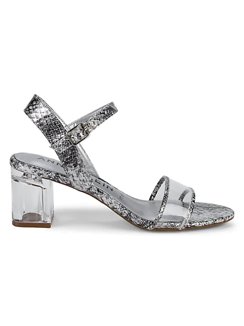 anne klein silver shoes