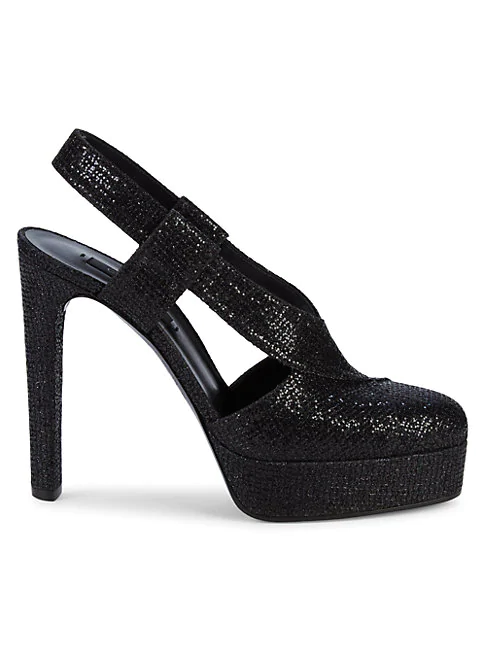 platform slingback pumps