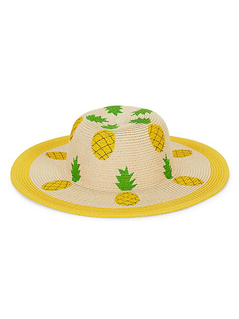 girls yellow sun hat