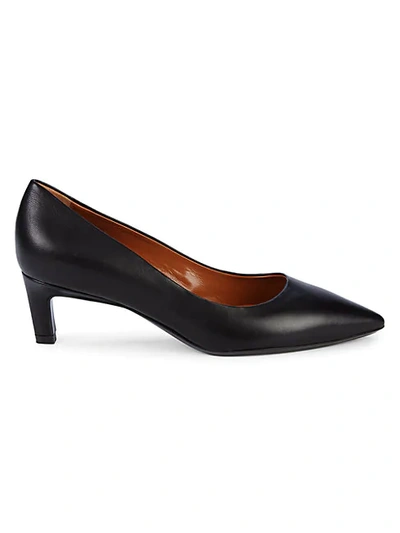 Shop Aquatalia Marianna Leather Pumps In Black