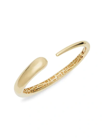 Shop Saks Fifth Avenue 14k Yellow Gold Open Cuff Bracelet