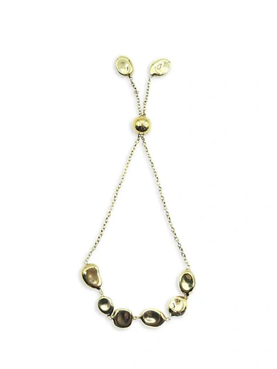 Shop Ippolita 18k Yellow Gold Ondo Pebble Pendant Bracelet