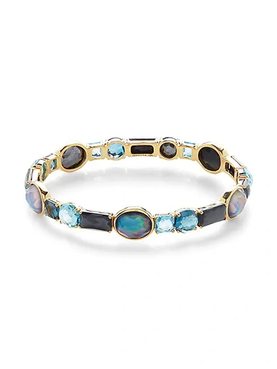 Shop Ippolita 18k Rock Candy 18k Gold & Multi-stone Bangle