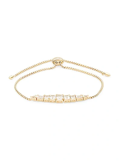 Shop Adriana Orsini Goldtone & Crystal Bolo Bracelet