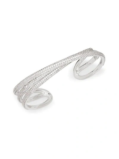 Shop Adriana Orsini Crystal Cuff Bracelet