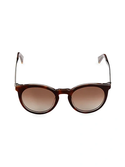 Shop Marc Jacobs 47mm Cat Eye Sunglasses In Tortoise