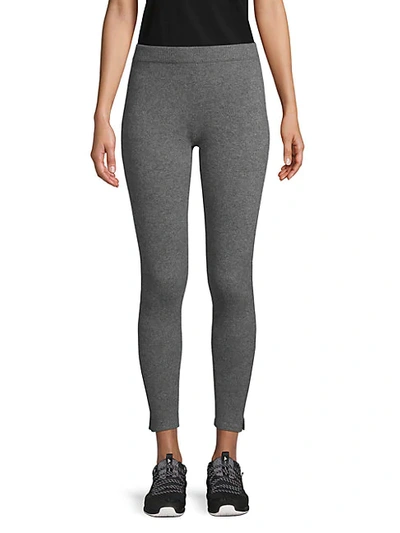 Shop Amicale Cashmere Leggings In Black