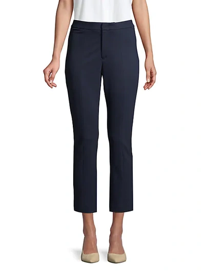 Shop Vince Stove Pipe Trousers In Black
