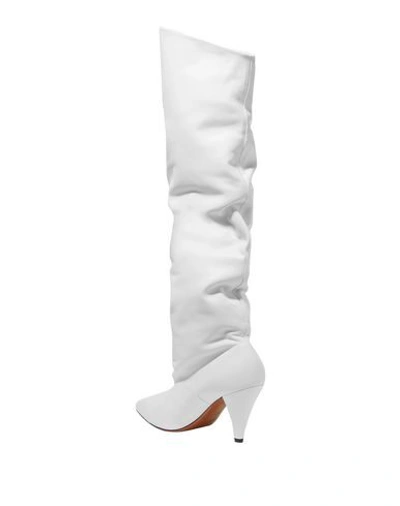 Shop Givenchy Knee Boots In White