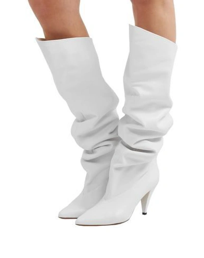 Shop Givenchy Knee Boots In White