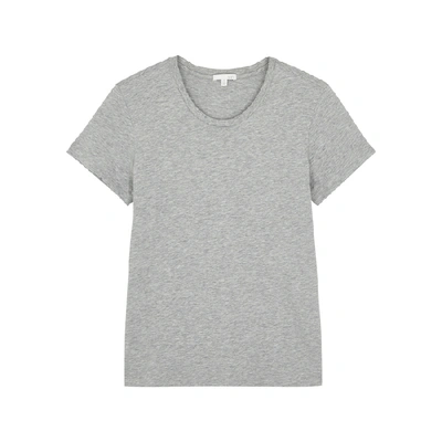 Shop Skin Ophira Grey Cotton T-shirt