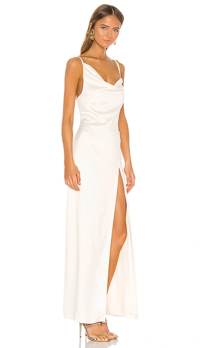 Shop Camila Coelho Reyna Maxi Dress In Pearl White