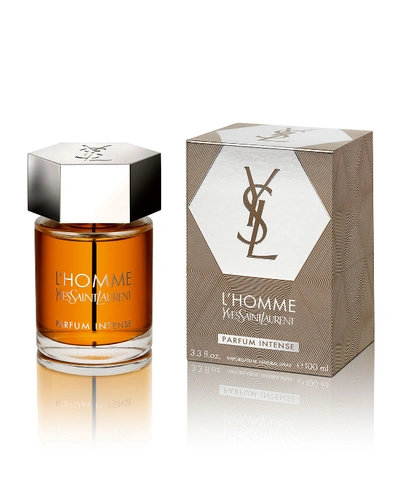 Shop Saint Laurent L'homme Parfum Intense, 3.3 Oz./ 100 ml In Orange