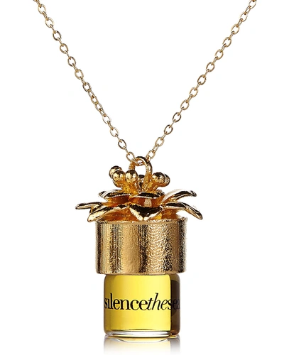 Shop Strangelove Nyc Silencethesea 24" Perfume Necklace, 1.25 ml