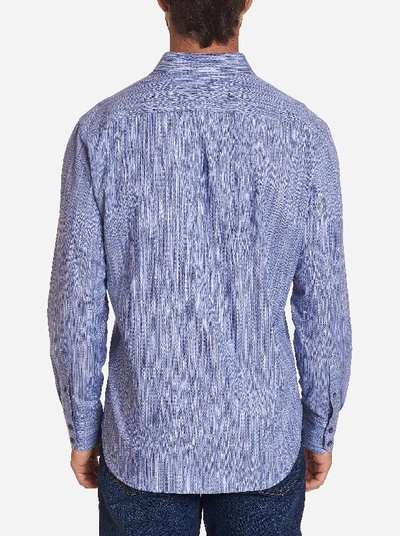 Shop Robert Graham Vandoorne Sport Shirt In Blue