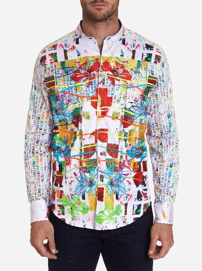 Shop Robert Graham Limited Edition Tropic Victory Sport Shirt In White