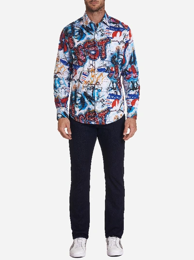 Shop Robert Graham Pichacao Sport Shirt Tall In Multi