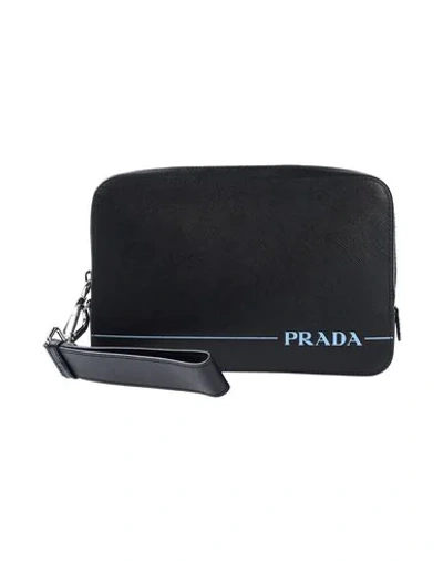 Shop Prada Handbag In Black