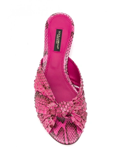 Shop Dolce & Gabbana Leather Sandals