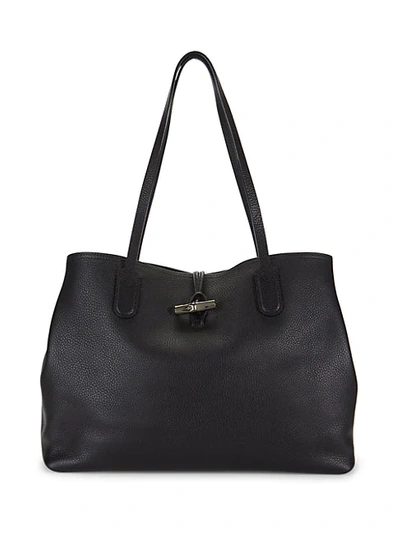 Longchamp textured leather online shoulder bag