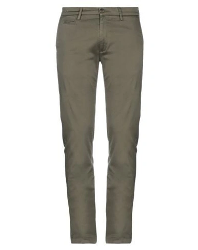 Shop Re-hash Casual Pants In Military Green