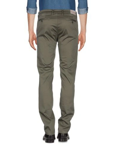 Shop Re-hash Casual Pants In Military Green