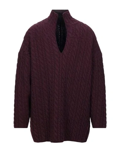 Shop Balenciaga Sweaters In Deep Purple