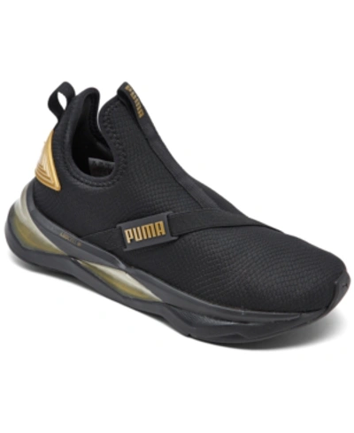 Shop Puma Women's Lqdcell Shatter Mid Multi Casual Sneakers From Finish Line In Black