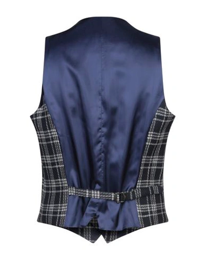 Shop Luigi Bianchi Mantova Suit Vest In Dark Blue
