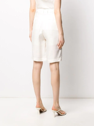 Shop L'autre Chose Knee-length Shorts In Neutrals