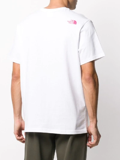 Shop The North Face Chest Logo T-shirt In White