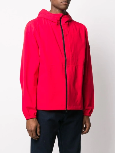 Shop Woolrich Zipped-up Jacket In Red