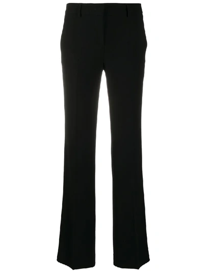 Shop Alberto Biani Straight-leg Trousers In Black