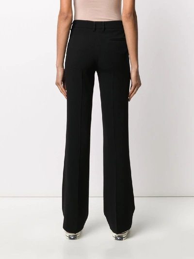 Shop Alberto Biani Straight-leg Trousers In Black