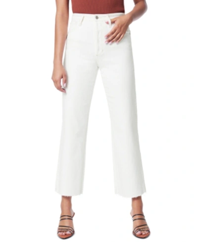 Shop Joe's Jeans The Blake High Rise Wide Leg Crop Jeans In Grove