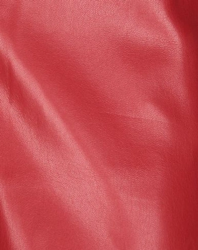 Shop Nanushka Casual Pants In Brick Red