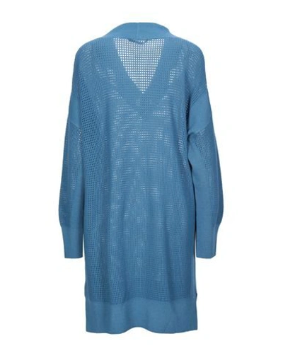 Shop Agnona Woman Sweater Blue Size L Cashmere