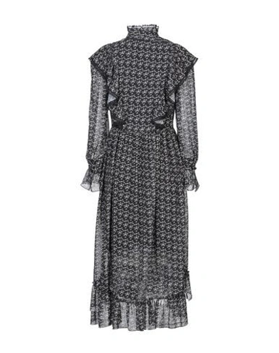 Shop See By Chloé 3/4 Length Dresses In Black