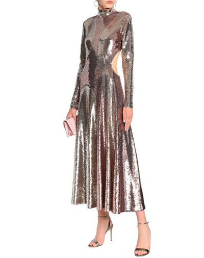 Shop Emilio Pucci Long Dress In Copper