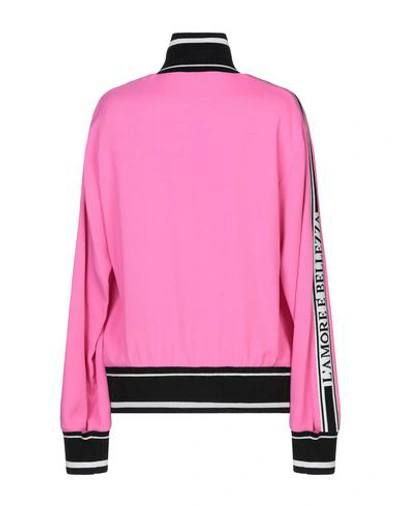 Shop Dolce & Gabbana Sweatshirts In Pink