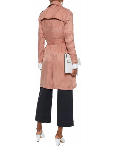 Shop Line Full-length Jacket In Pastel Pink