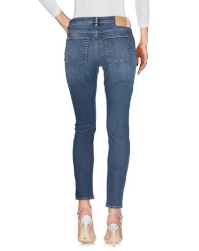 Acne Studios Denim Pants In Blue