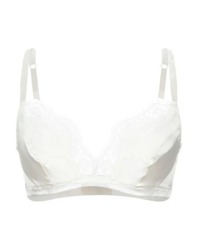 Shop Dolce & Gabbana Bras In Ivory